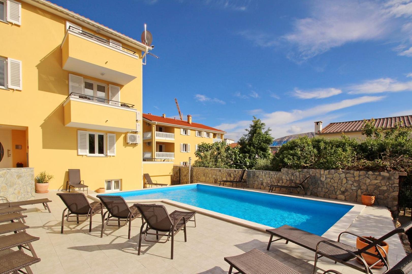 House Gorica 2 - Underground Level 4* Baska (Krk)